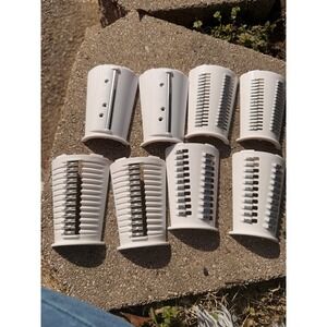 Replacement Rotary Cheese Grater Drum Blades Set Vegetable Slicer Attachments